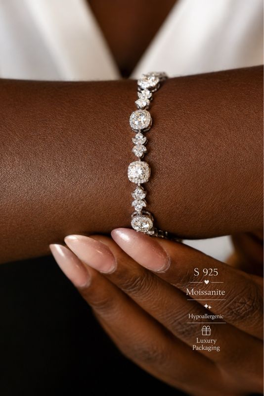 S925 Moissanite Bracelet