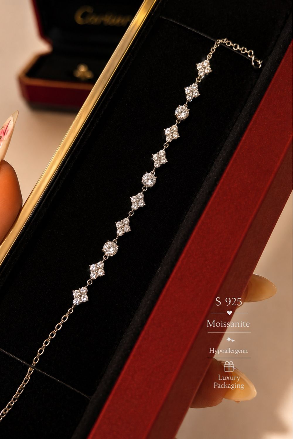 S925 Moissanite Bracelet