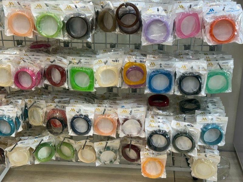Acrylic Bangles Wholesale 12 Pcs