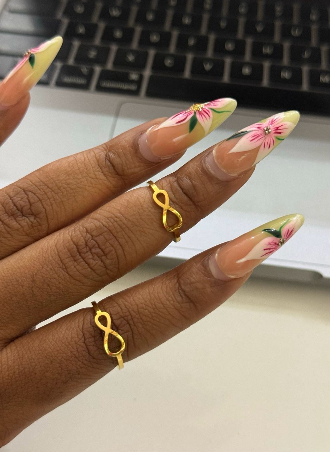 Infinity Fashion Rings Size 8