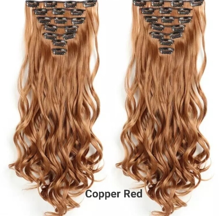 CLIP IN EXTENSION SYNTHETIC HAIR