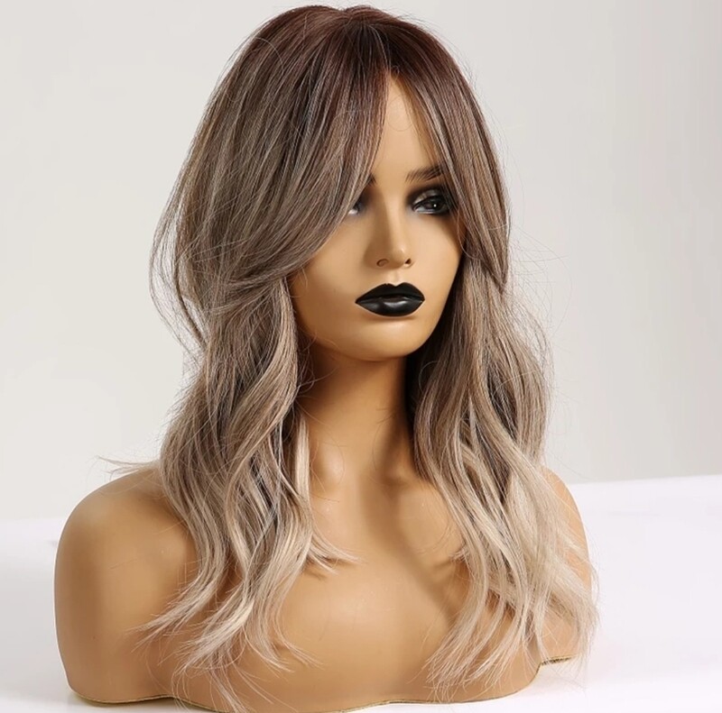 Shirlie Wig | Ash Blonde Layered Balayage