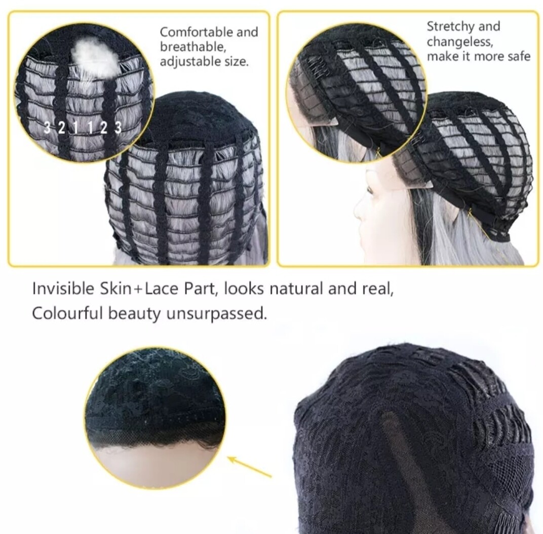 Brittany Wig | Blonde Mix Side Part Lace Front