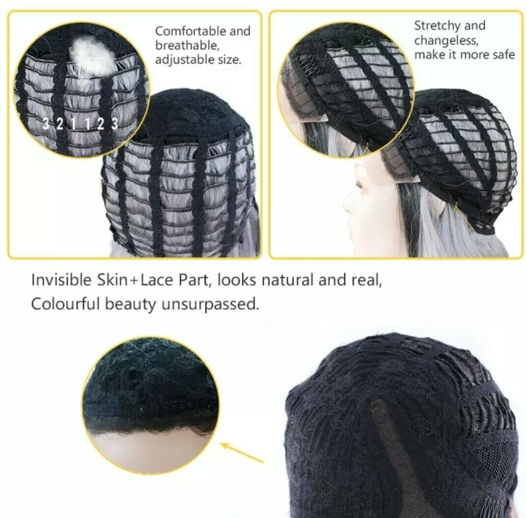 Lillian Wig | Natural Black Lace Front 