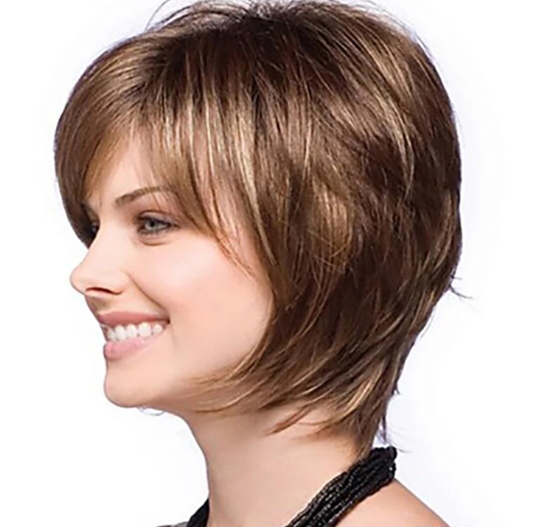 Siren Wig | Brown Mix with Highlights Human Hair Blend