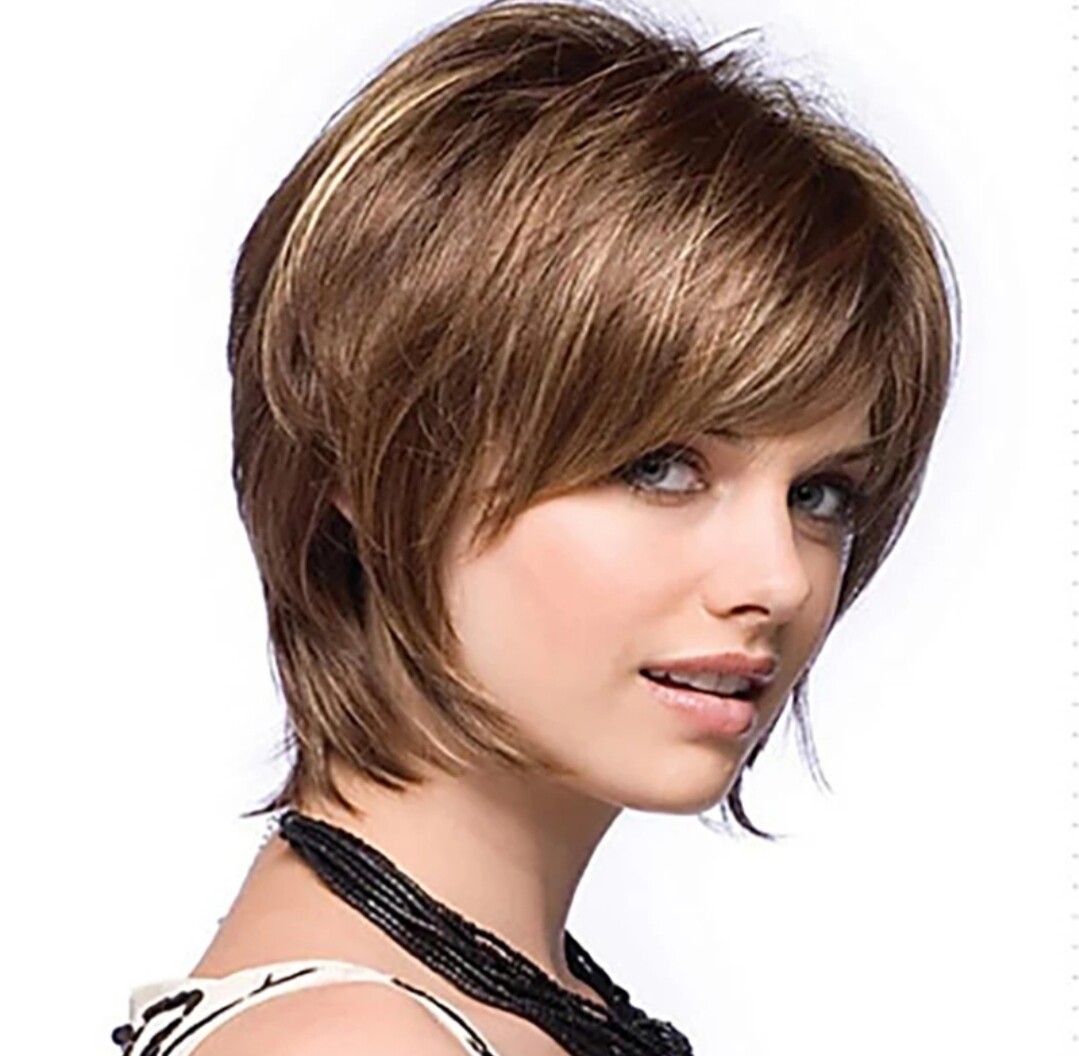 Siren Wig | Brown Mix with Highlights Human Hair Blend