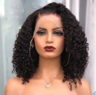 Bethany Wig | Natural Black Human Hair Lace Front 