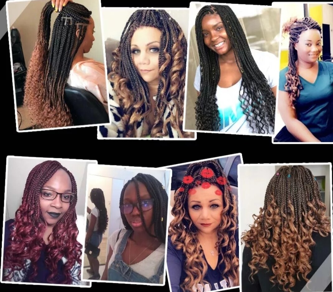 BOX BRAID EXTENSION SYNTHETIC HAIR 