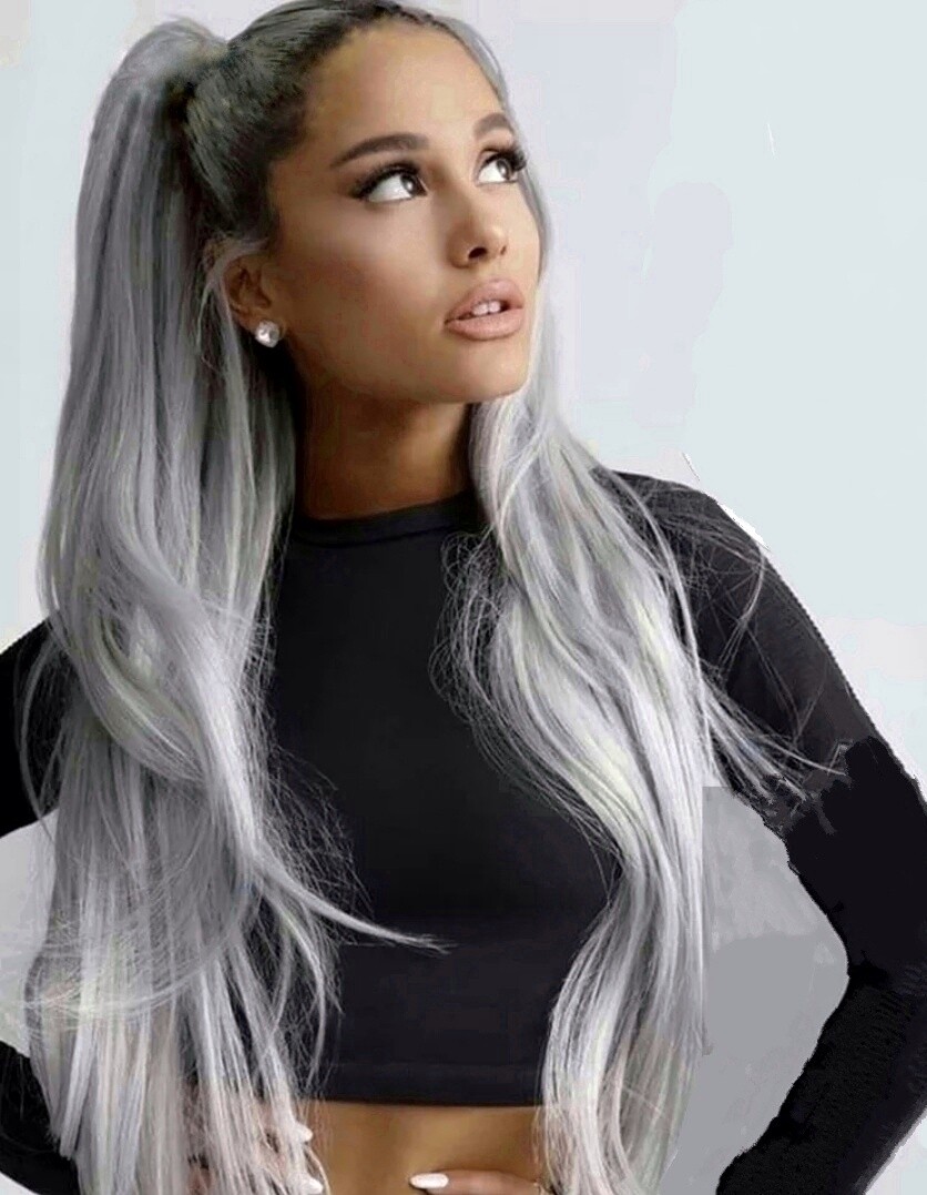 Cosplay Grey Ombre Soft Wave Long