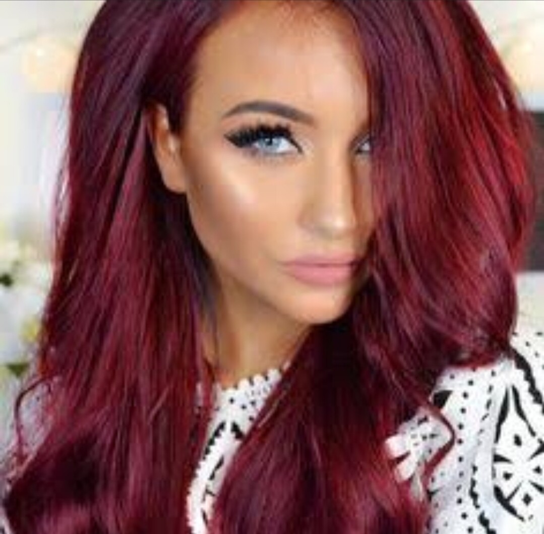 Britt - Wig - Burgundy to Pink Balayage Lace Front