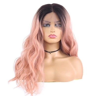 Cosplay - Wig - Peachy Pink Ombre