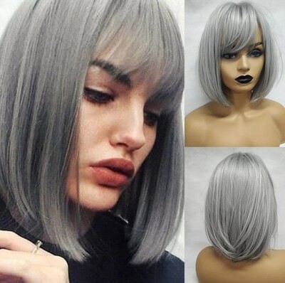 Silvie - Wig - Silver Grey