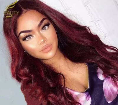 Cosplay Wig | Wine Red Ombre