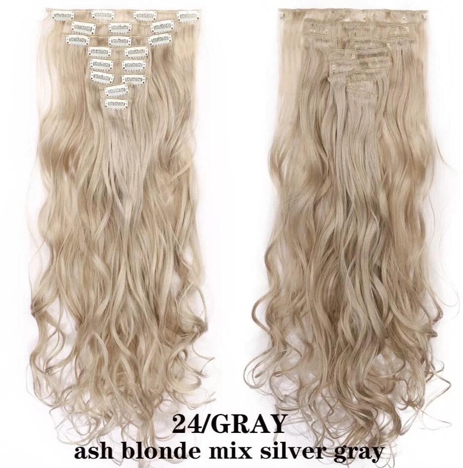 CLIP IN EXTENSION SYNTHETIC HAIR