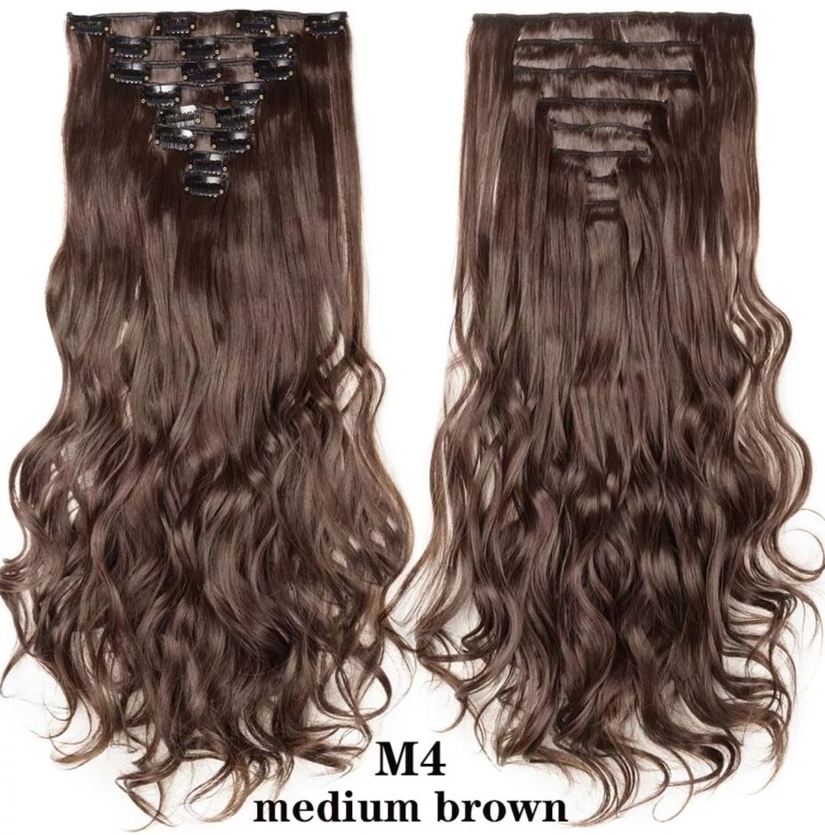 CLIP IN EXTENSION SYNTHETIC HAIR