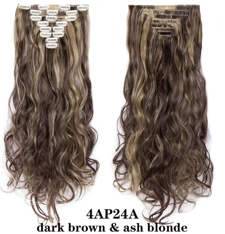 CLIP IN EXTENSION SYNTHETIC HAIR