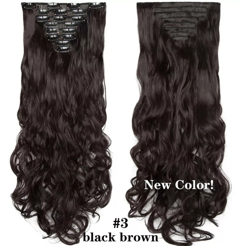 CLIP IN EXTENSION SYNTHETIC HAIR