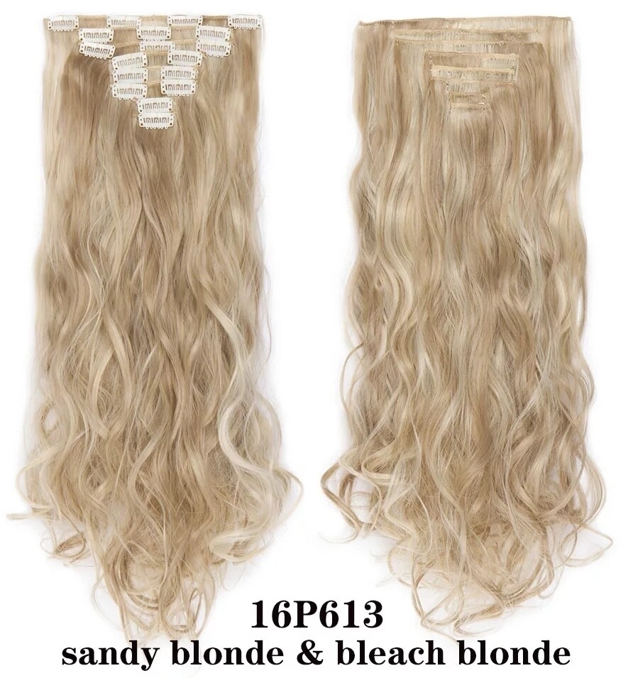 CLIP IN EXTENSION SYNTHETIC HAIR