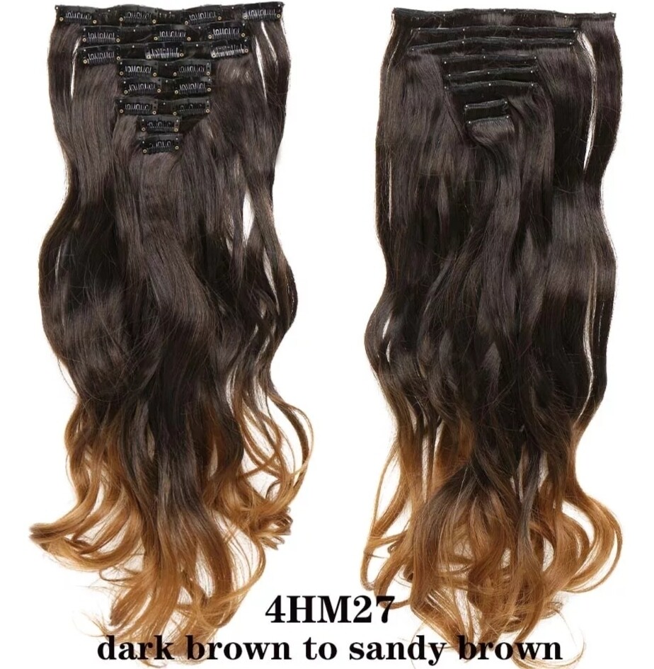 CLIP IN EXTENSION SYNTHETIC HAIR