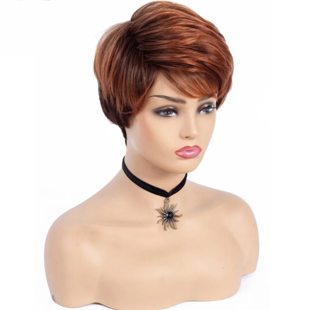 Tina Wig | Copper Ombre Human Hair Blend