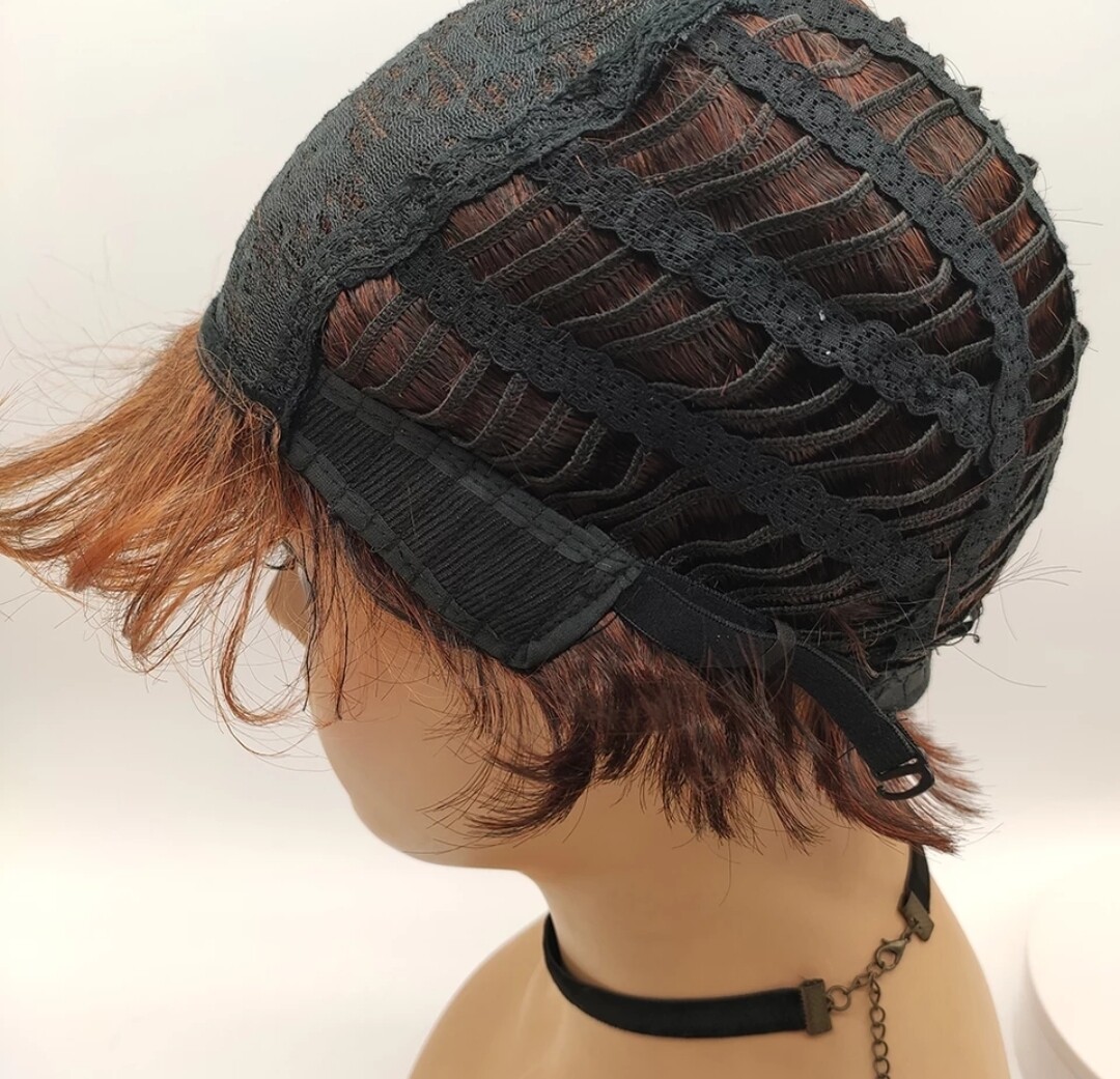 Tina Wig | Copper Ombre Human Hair Blend