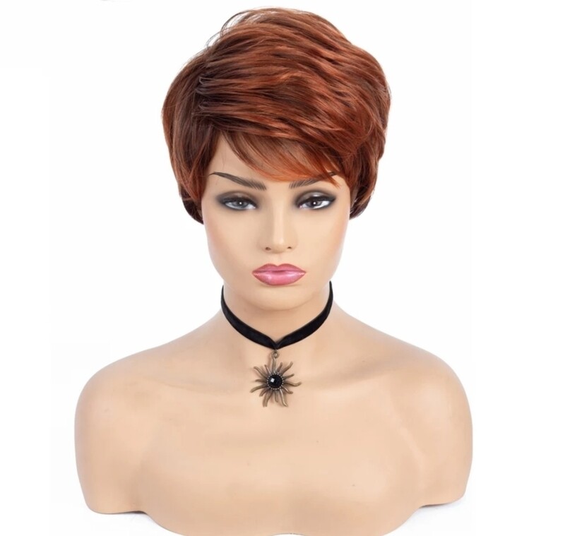 Tina Wig | Copper Ombre Human Hair Blend