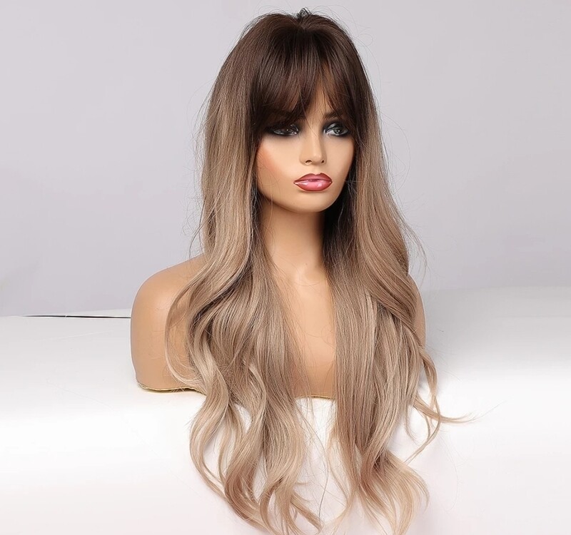 Heather Wig | Coffee Brown Balayage