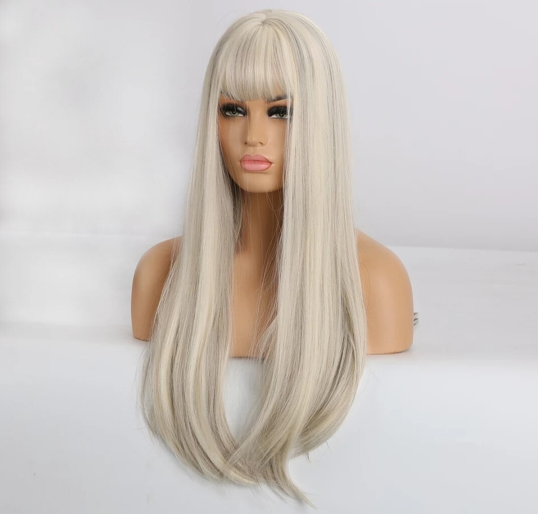 Kyesha - Wig - White Blonde