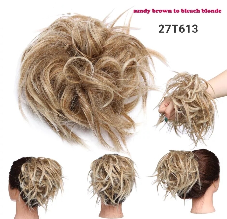 MESSY SYNTHETIC HAIR BUN