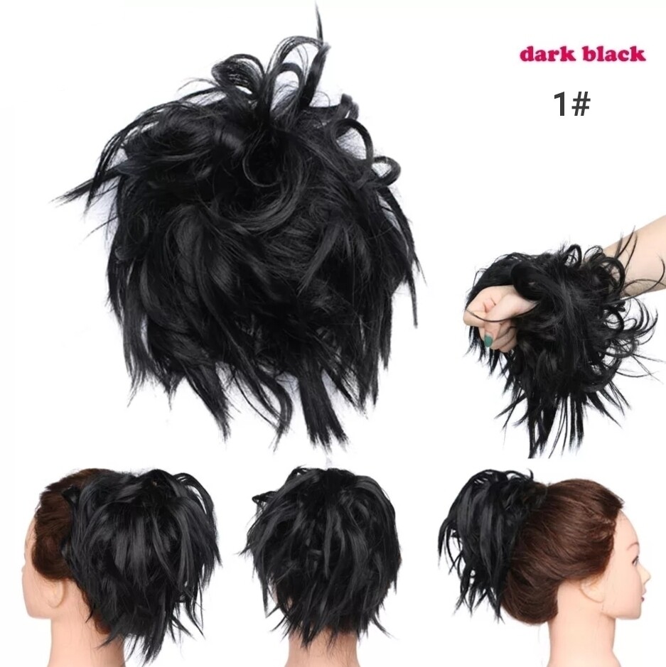 MESSY SYNTHETIC HAIR BUN