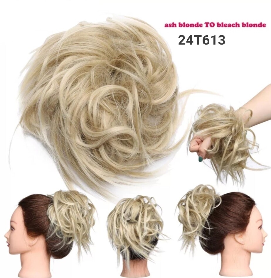 MESSY SYNTHETIC HAIR BUN