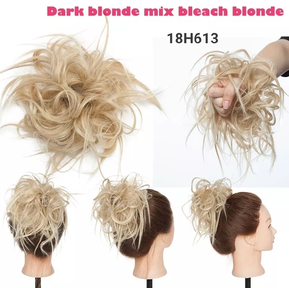 MESSY SYNTHETIC HAIR BUN