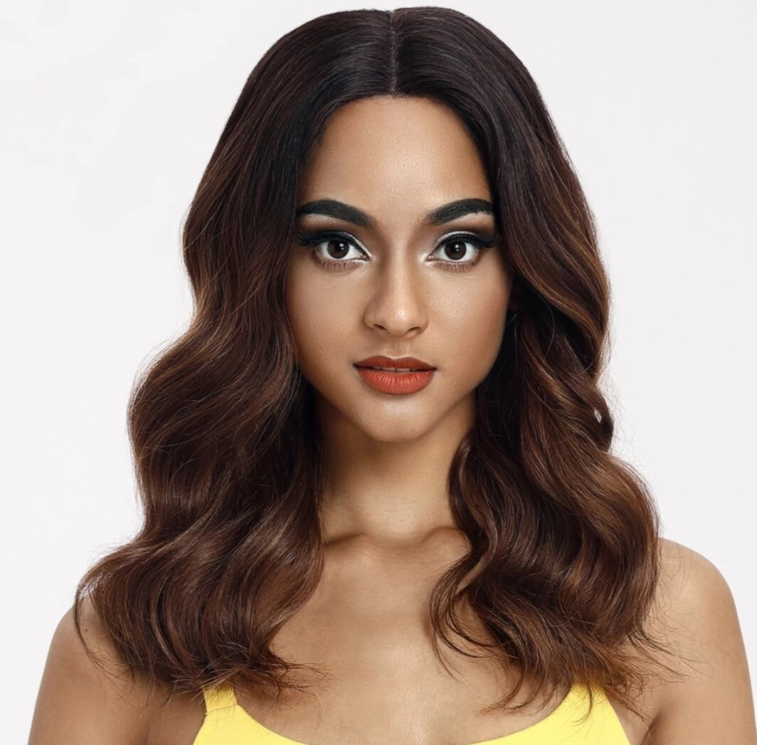 Mia - Wig - Light Brown Ombre Lace Front 