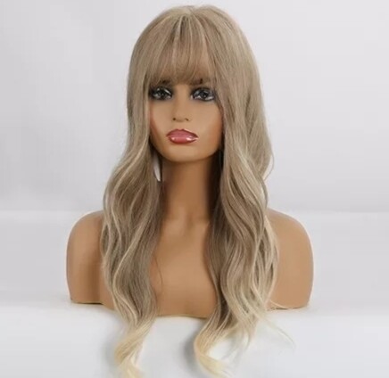 Antonia Wig | Light Brown Blonde Ends