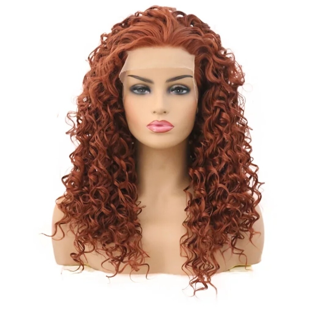 June - Wig - Copper Red Lace Front 