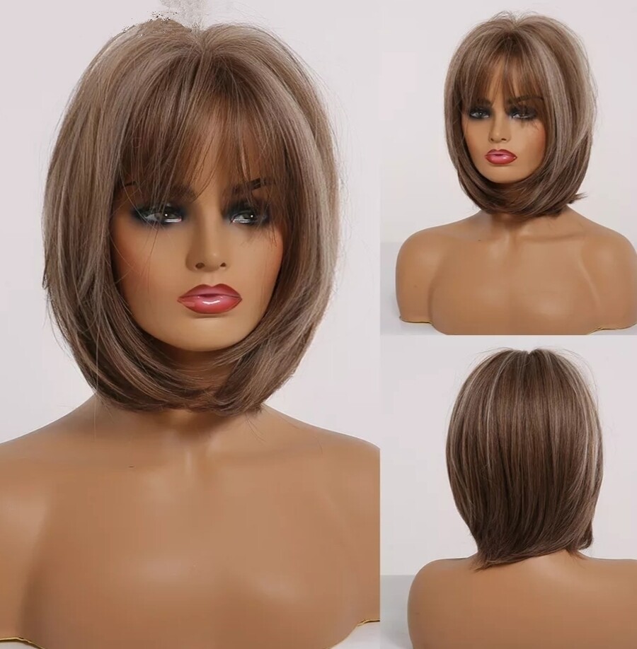 Sophia Wig | Ash Brown with Highlights 