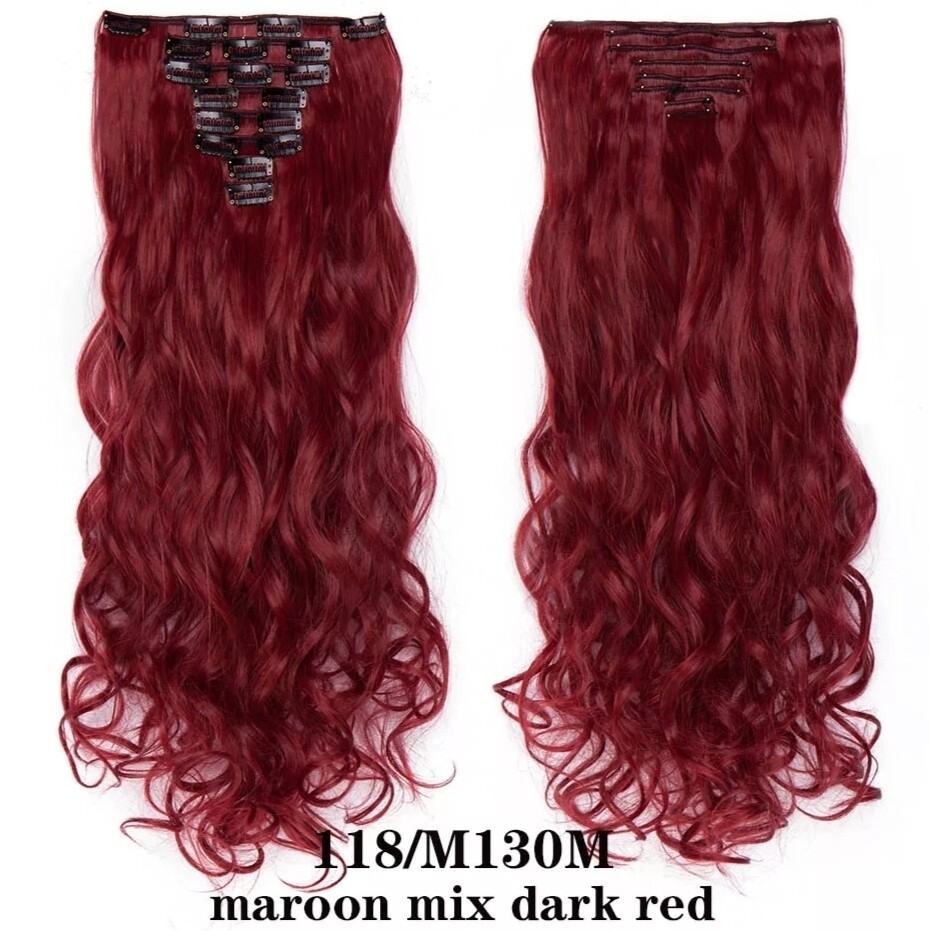 CLIP IN EXTENSION SYNTHETIC HAIR
