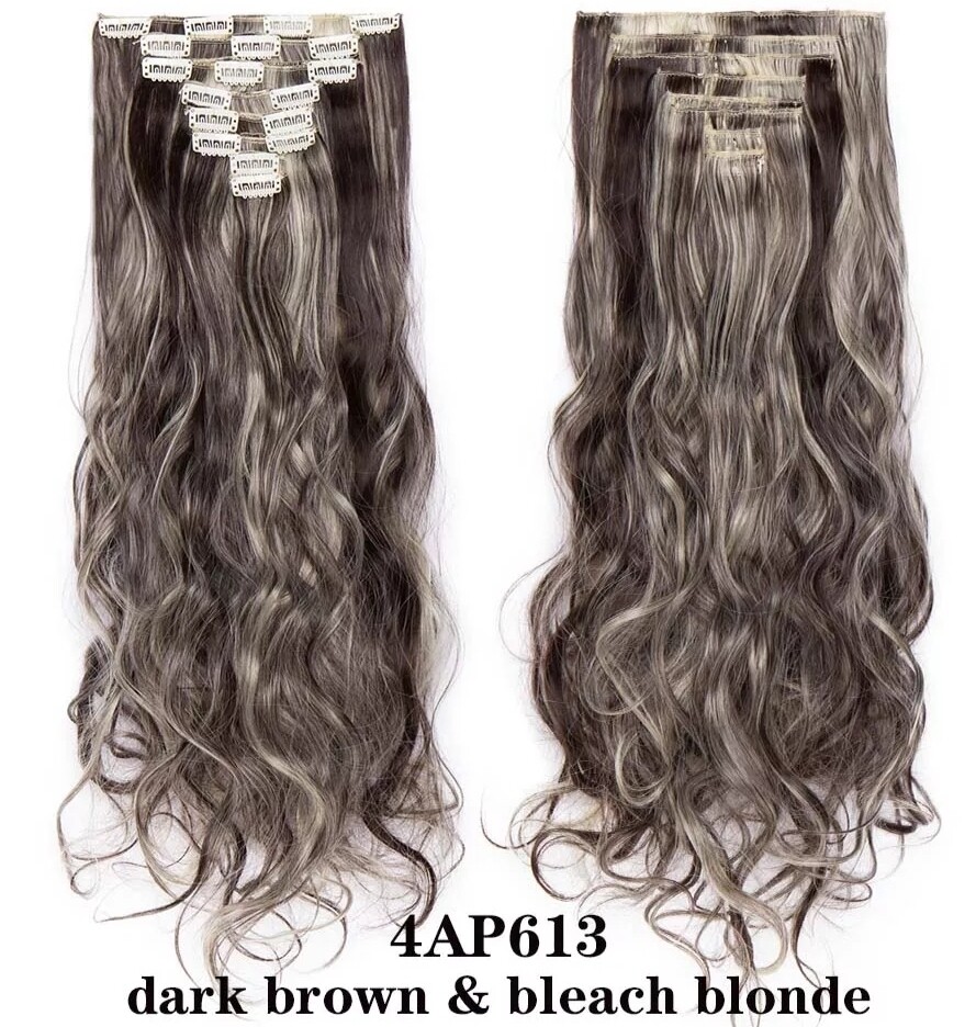 CLIP IN EXTENSION SYNTHETIC HAIR