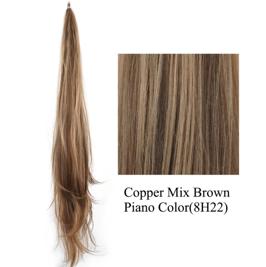 PULL THROUGH PONYTAIL EXTENSION STRAIGHT SYNTHETIC HAIR 26&quot;