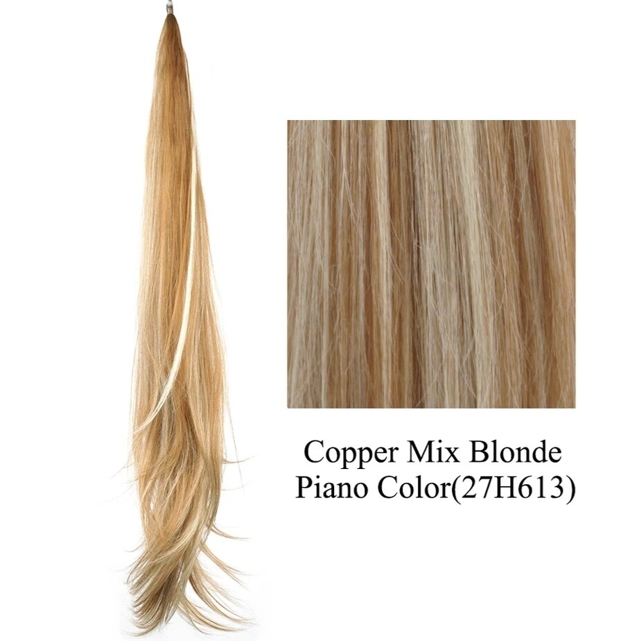 PULL THROUGH PONYTAIL EXTENSION STRAIGHT SYNTHETIC HAIR 26&quot;