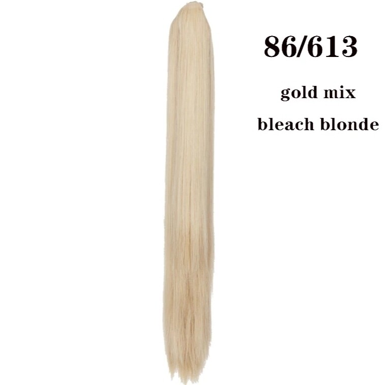 CLAW ON PONYTAIL EXTENSION STRAIGHT SYNTHETIC HAIR 26&quot;