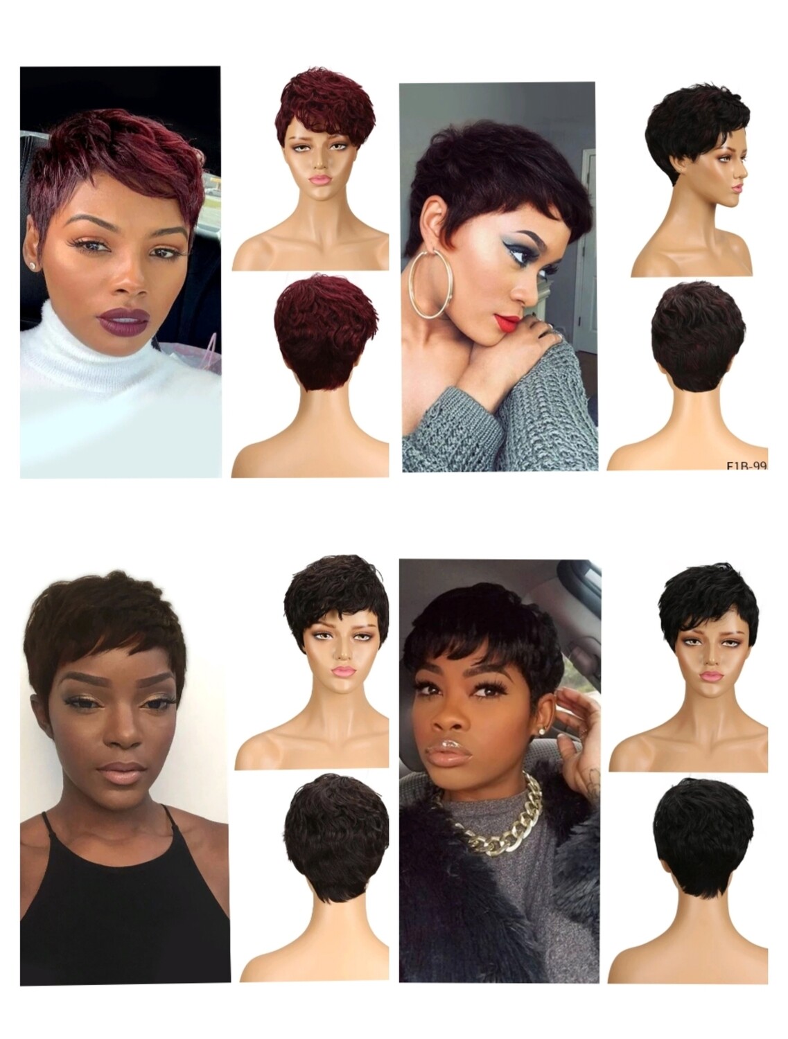 Millie Wigs | Human Hair 