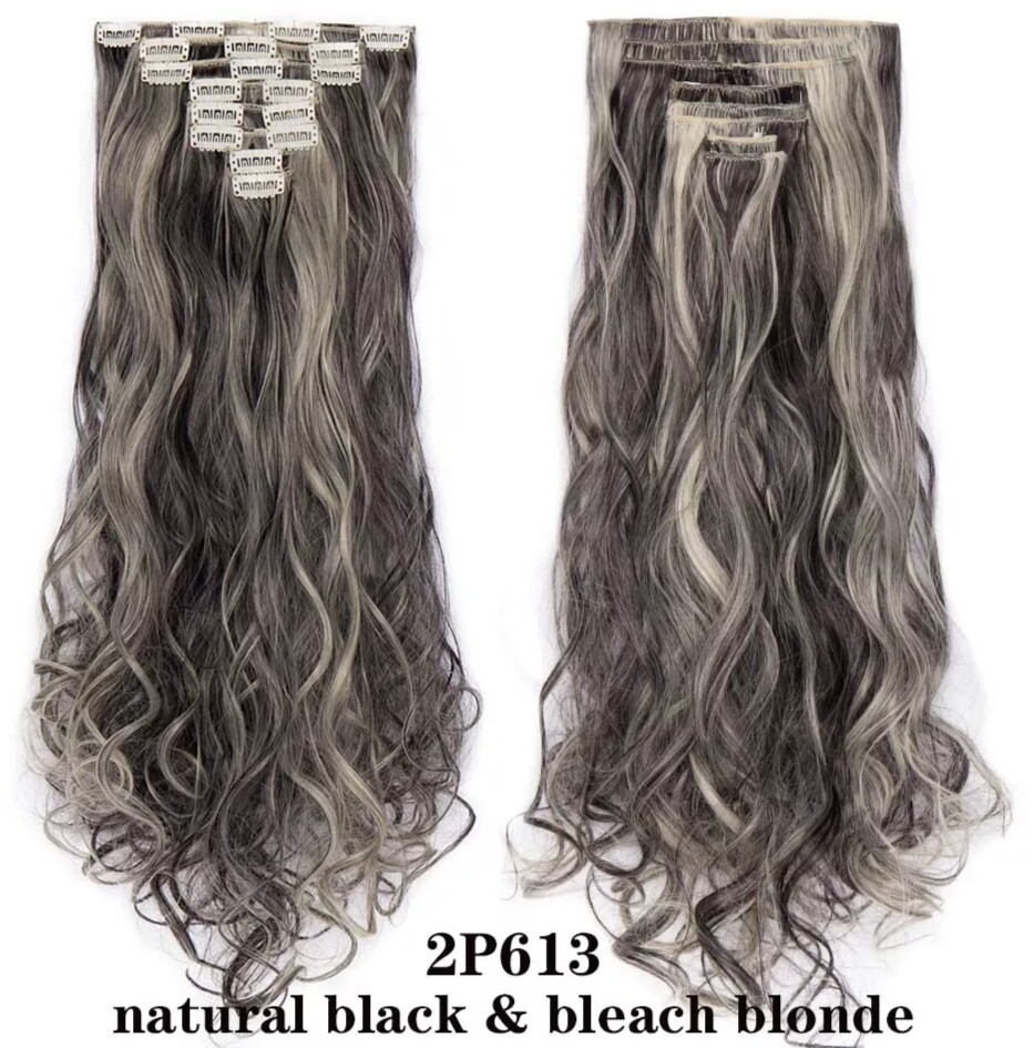 CLIP IN EXTENSION SYNTHETIC HAIR