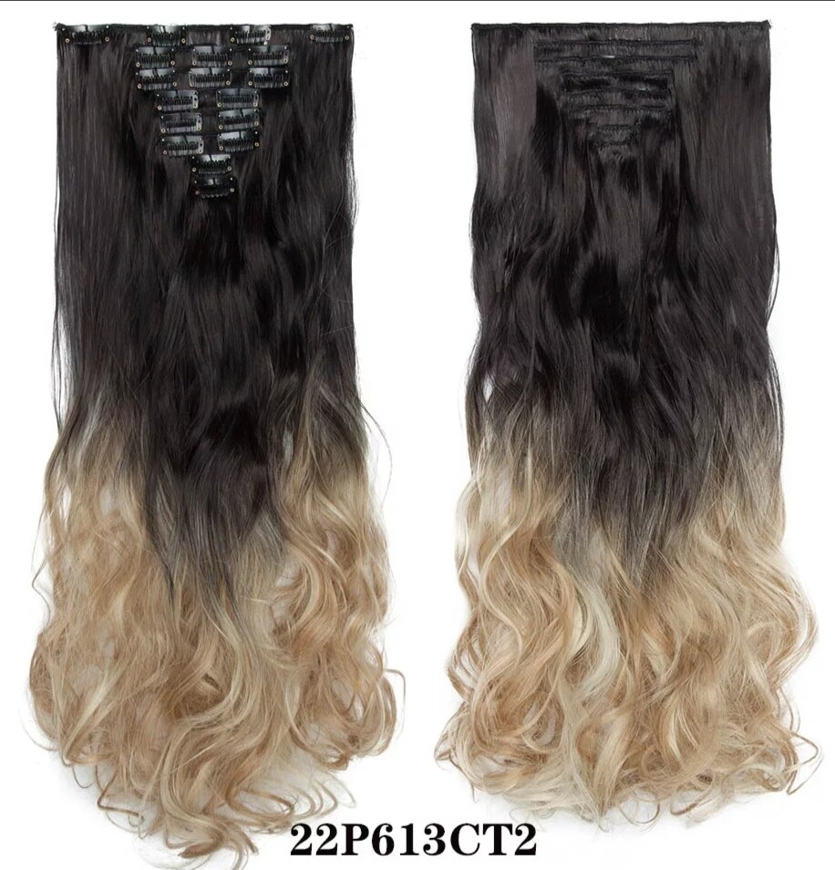 CLIP IN EXTENSION SYNTHETIC HAIR