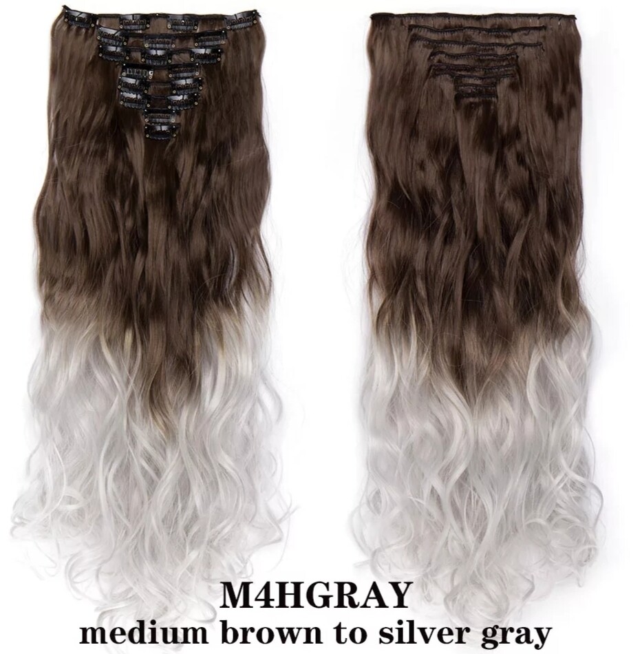 CLIP IN EXTENSION SYNTHETIC HAIR