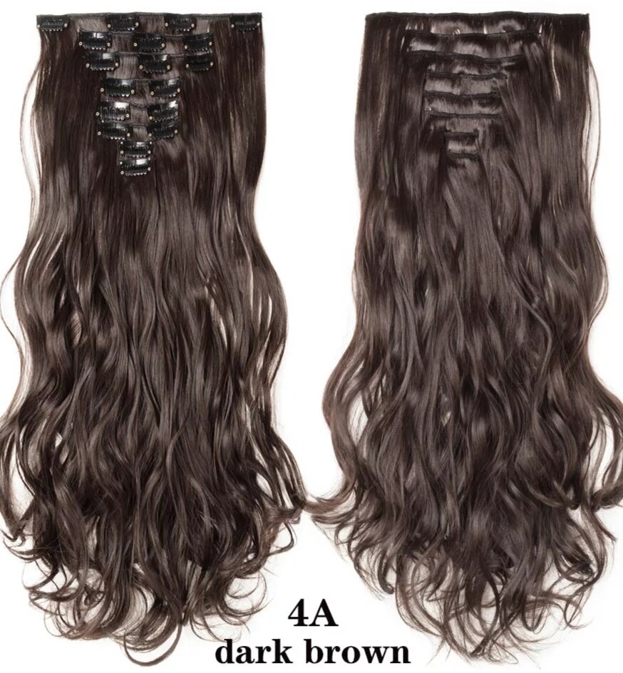 CLIP IN EXTENSION SYNTHETIC HAIR