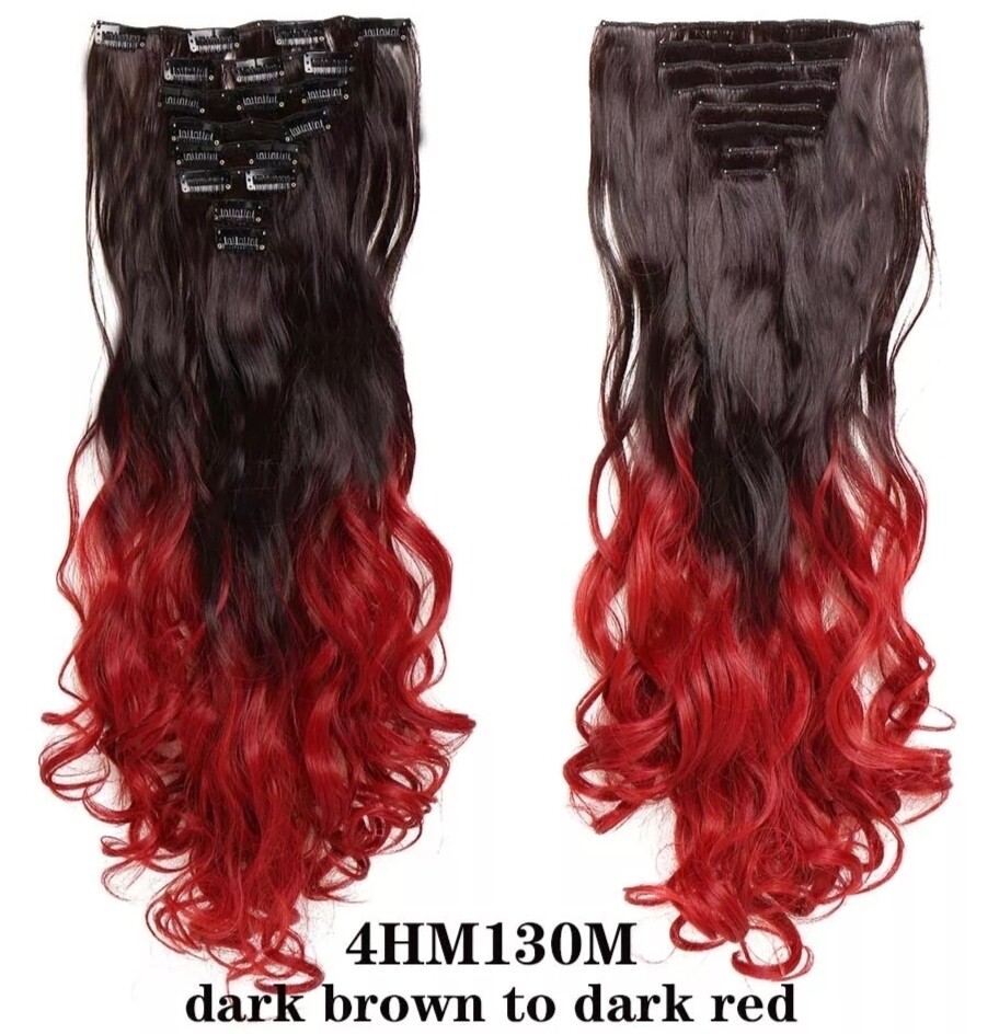 CLIP IN EXTENSION SYNTHETIC HAIR