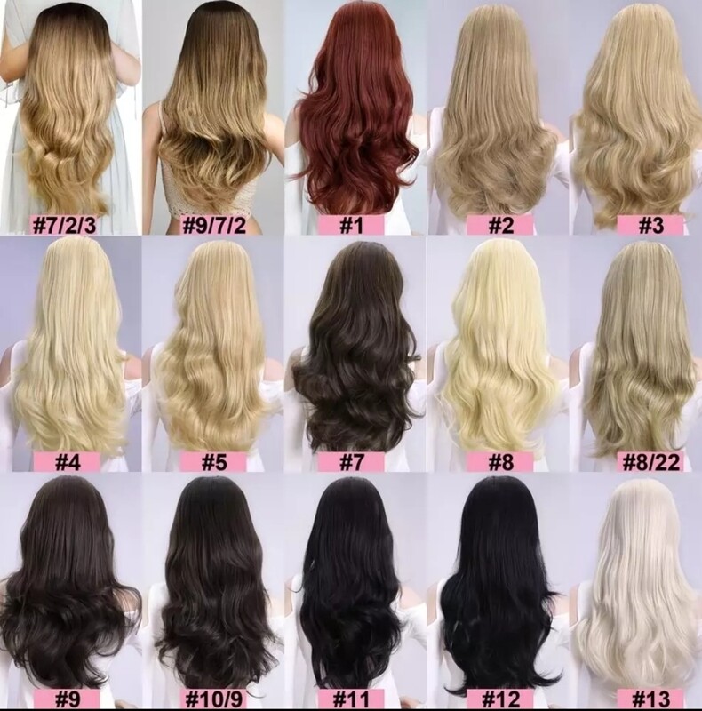 3/4 WIG SYNTHETIC HAIR EXTENSION