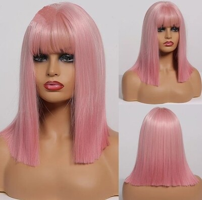 Cosplay - Wig - Silky Soft Pink