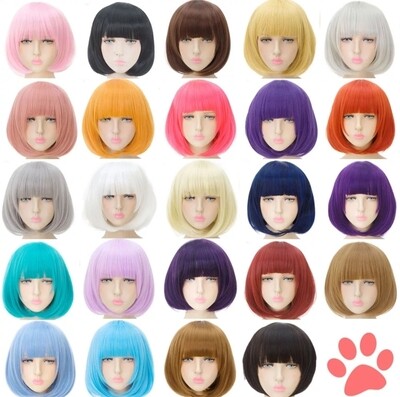 Cosplay - Wigs - Short Bobs